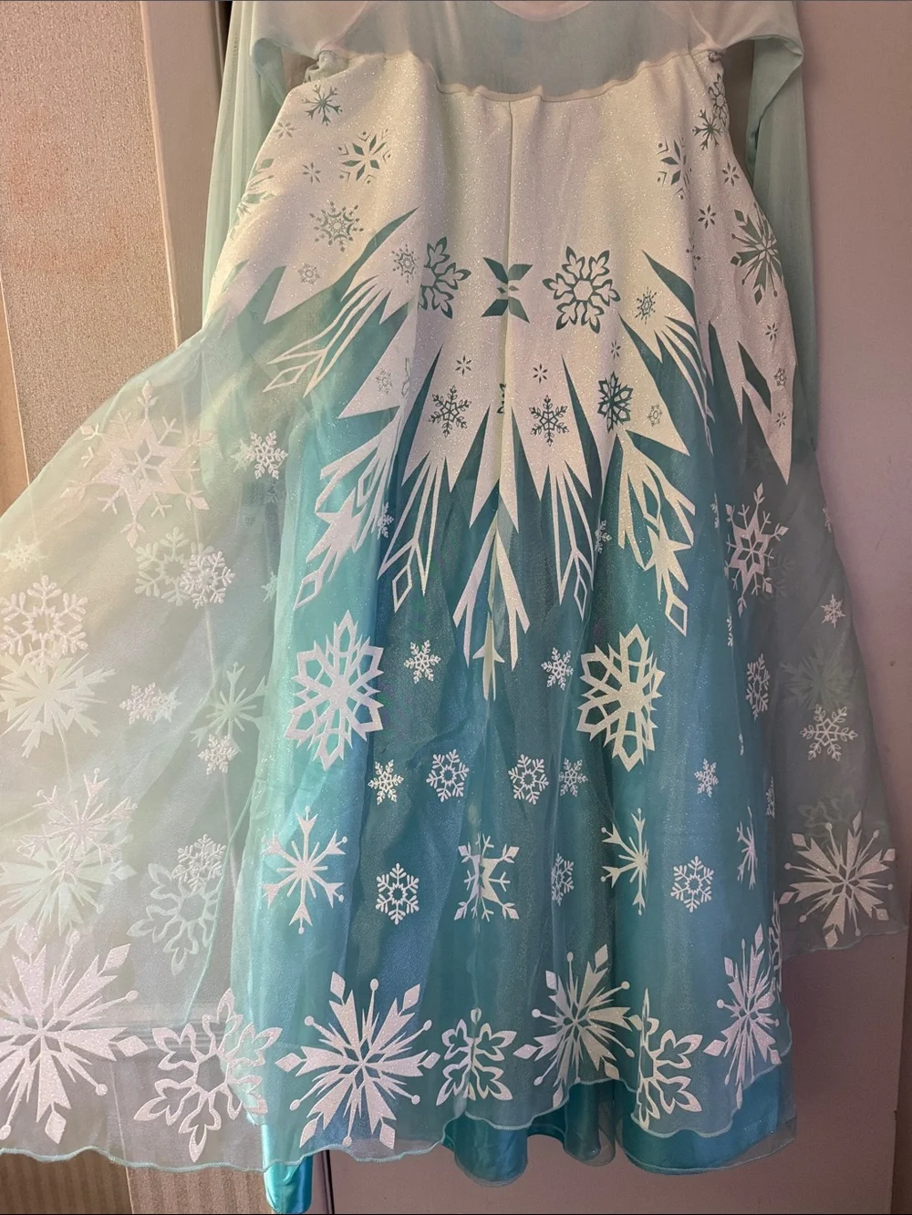 Disney Parks Authentic Elsa Costume Dress for Kids NWT